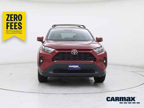 Red 2025 Toyota RAV4 XLE Premium