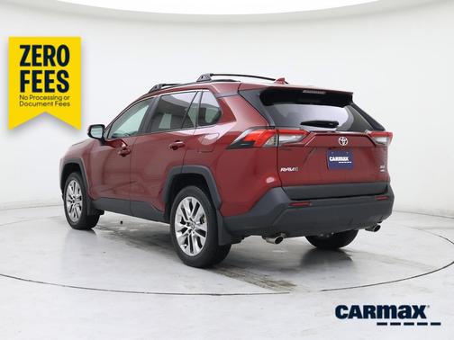 Red 2025 Toyota RAV4 XLE Premium