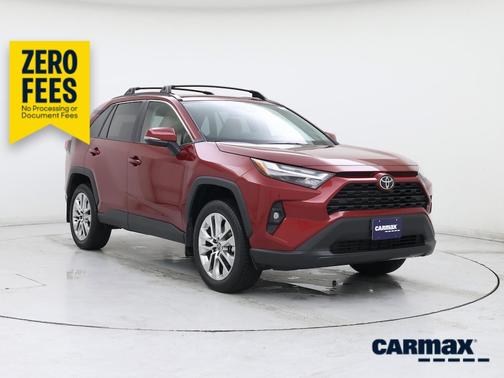 Red 2025 Toyota RAV4 XLE Premium