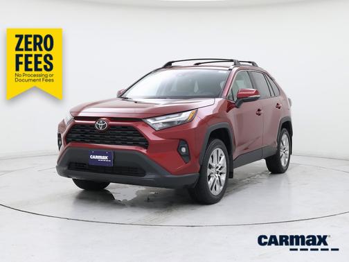 Red 2025 Toyota RAV4 XLE Premium