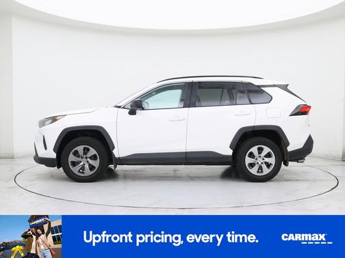 White 2021 Toyota RAV4 LE