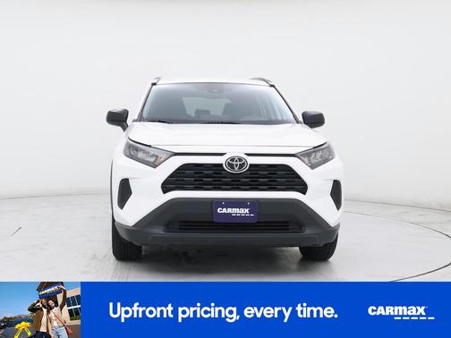 White 2021 Toyota RAV4 LE
