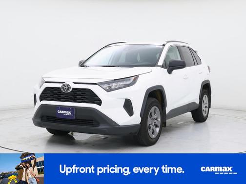 White 2021 Toyota RAV4 LE
