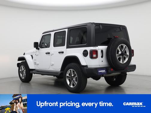 White 2019 Jeep Wrangler Unlimited Sahara