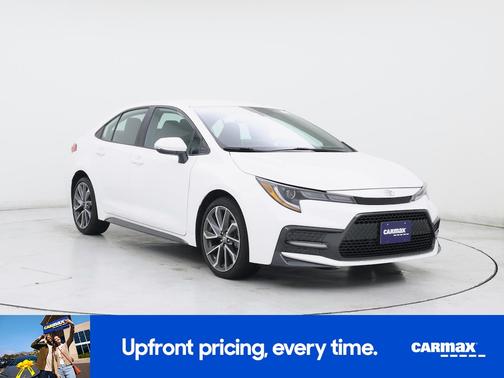 White 2021 Toyota Corolla SE