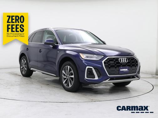 Blue 2022 Audi Q5 S-Line Premium Plus