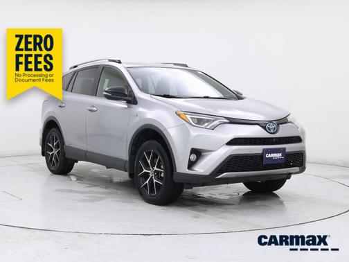 Gray 2017 Toyota RAV4 Hybrid SE