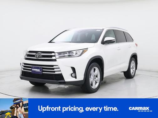 White 2019 Toyota Highlander Limited