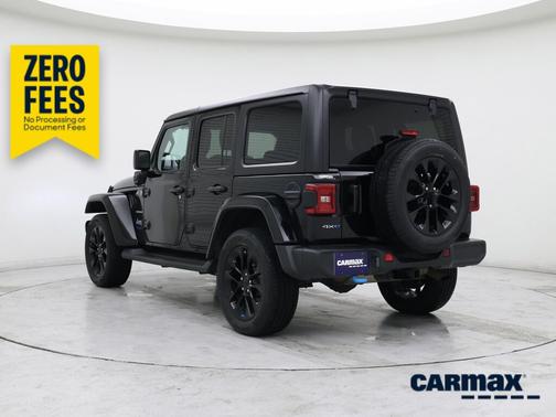 Black 2022 Jeep Wrangler Unlimited 4xe Unlimited Sahara