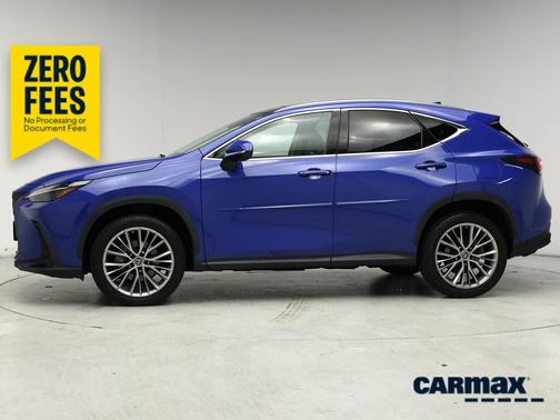Blue 2022 Lexus NX 350h Luxury