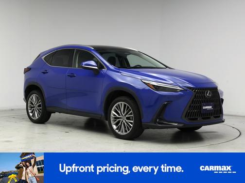 Blue 2022 Lexus NX 350h Luxury