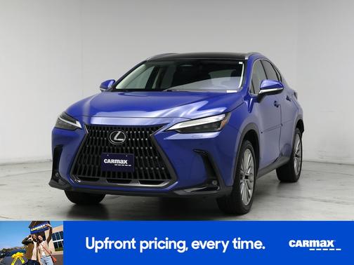 Blue 2022 Lexus NX 350h Luxury