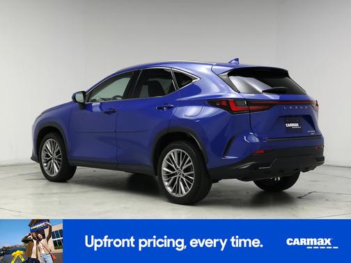 Blue 2022 Lexus NX 350h Luxury