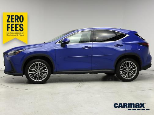 Blue 2022 Lexus NX 350h Luxury