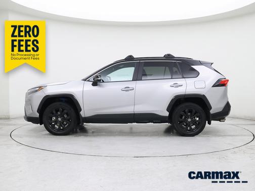 Silver 2023 Toyota RAV4 Hybrid XSE