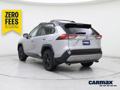 Silver 2023 Toyota RAV4 Hybrid XSE