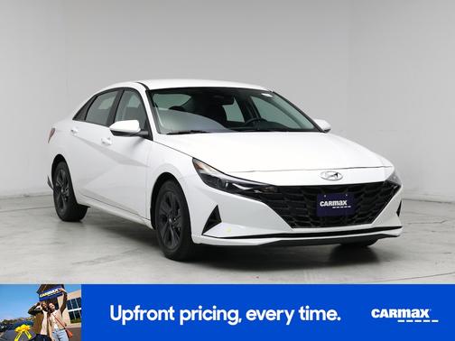 White 2021 Hyundai ELANTRA SEL