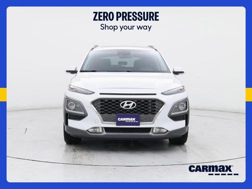 White 2019 Hyundai KONA Limited