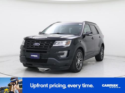 Black 2016 Ford Explorer Sport