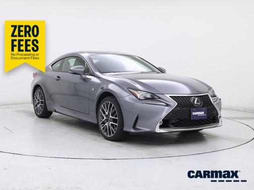 Gray 2018 Lexus RC 300 F-Sport