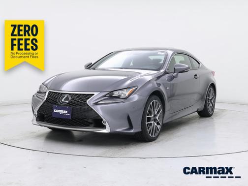 Gray 2018 Lexus RC 300 F-Sport