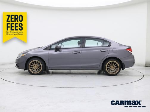 Gray 2015 Honda Civic SE