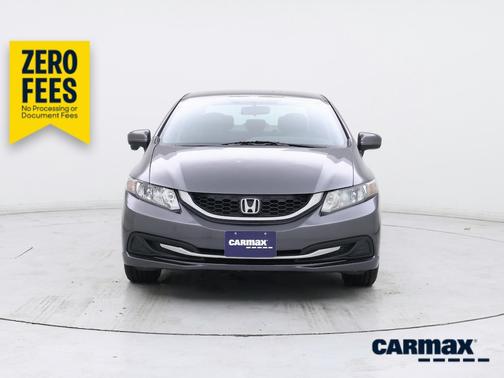 Gray 2015 Honda Civic SE