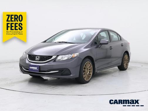 Gray 2015 Honda Civic SE