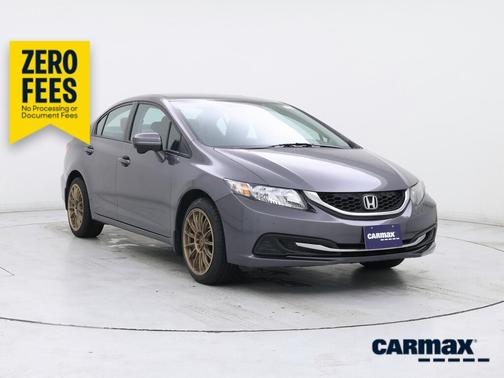 Gray 2015 Honda Civic SE