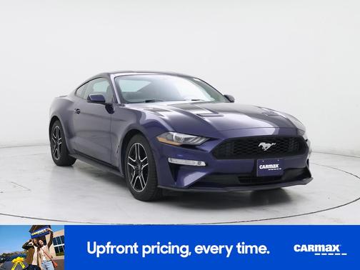 Blue 2020 Ford Mustang Ecoboost Premium