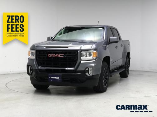 Gray 2021 GMC Canyon Elevation