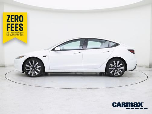 White 2024 Tesla Model 3 Long Range