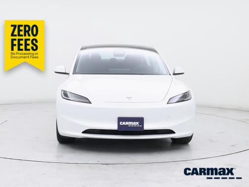 White 2024 Tesla Model 3 Long Range
