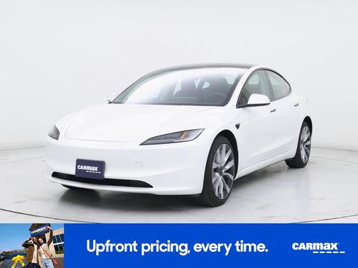 White 2024 Tesla Model 3 Long Range