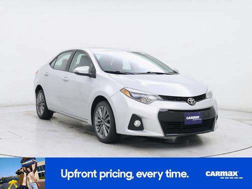 Silver 2015 Toyota Corolla S Plus