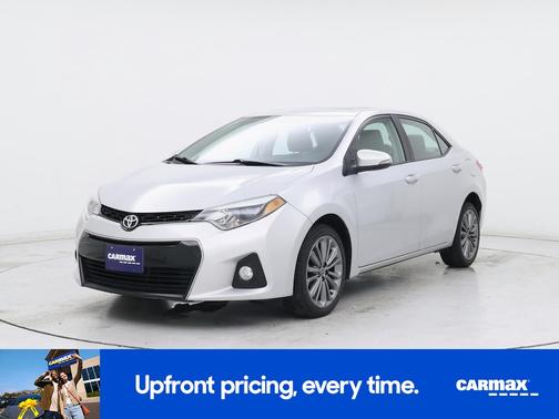 Silver 2015 Toyota Corolla S Plus