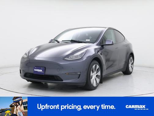 Gray 2021 Tesla Model Y Long Range