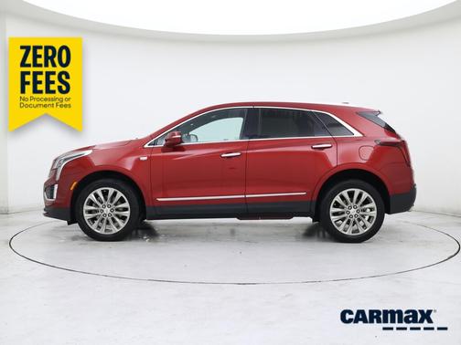 Red 2023 Cadillac XT5 Luxury