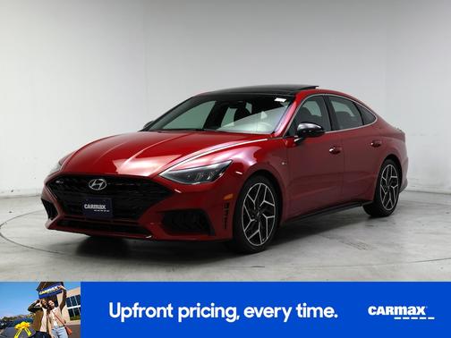 Red 2021 Hyundai SONATA N Line