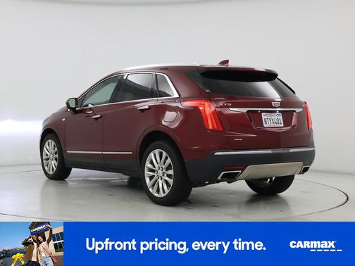 Red 2018 Cadillac XT5 Platinum