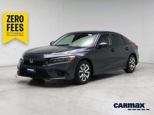 Gray 2023 Honda Civic LX
