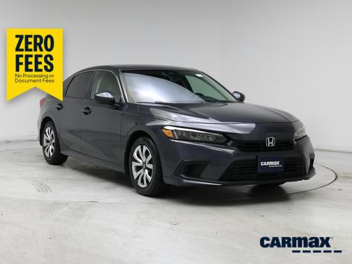 Gray 2023 Honda Civic LX