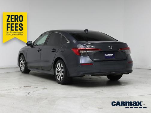 Gray 2023 Honda Civic LX