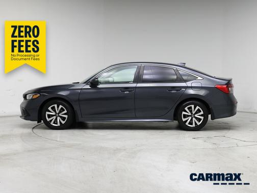 Gray 2023 Honda Civic LX