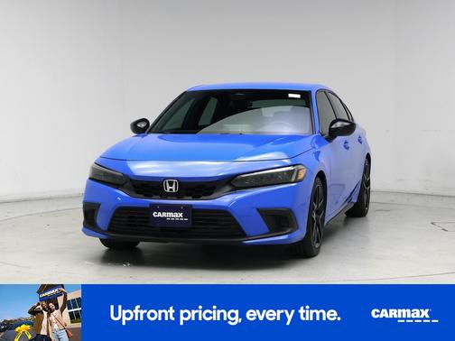 Blue 2024 Honda Civic Sport