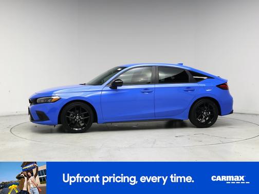 Blue 2024 Honda Civic Sport