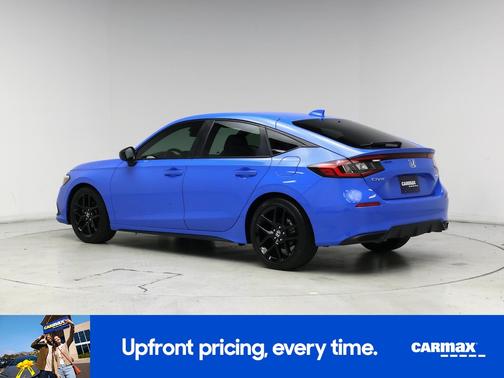 Blue 2024 Honda Civic Sport
