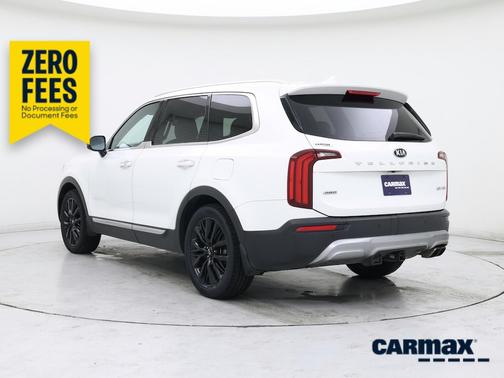 White 2020 Kia Telluride SX