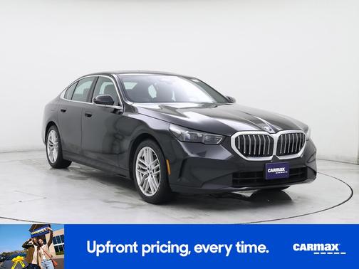 Black 2025 BMW 530 I xDrive