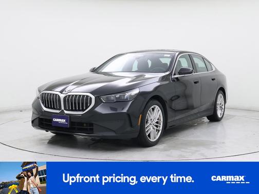 Black 2025 BMW 530 I xDrive